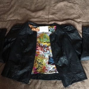 FLASH SALE Rachel Roy Genuine leather Jacket